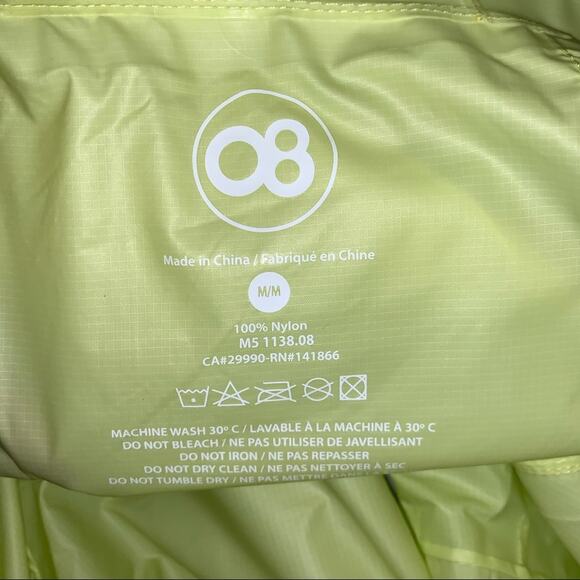 O8 Lifestyle Max Packable Windbreaker Rain Jacket Men's XXL - Picture 4 of 13